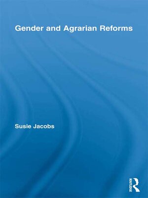 cover image of Gender and Agrarian Reforms